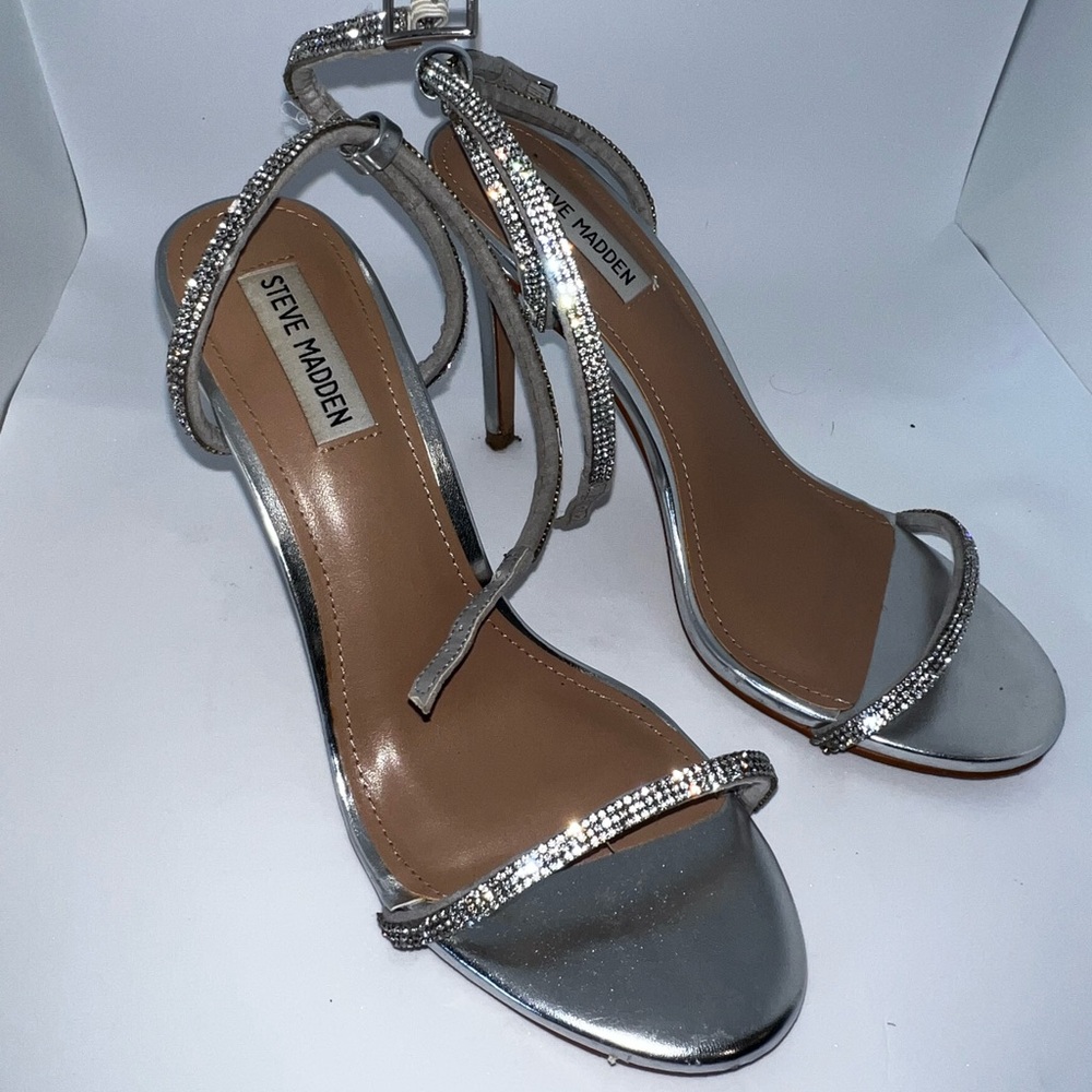 Steve Madden Silver Women's Heels